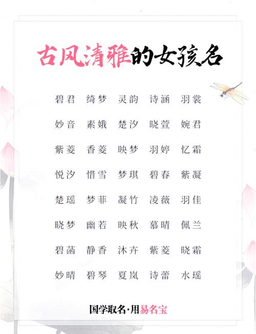 梦幻西游女性名字_梦幻女性名字古风_梦幻女性名字