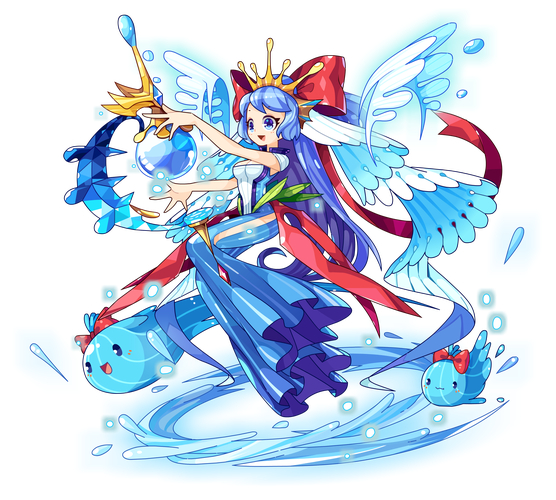 洛克王国美人鱼超进化_洛克王国鱼美人_洛克王国美人鱼雕塑音乐