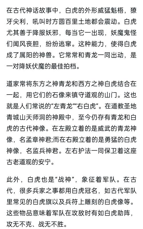 斗战神白虎将军_白虎将军横扫千军_白虎将军是