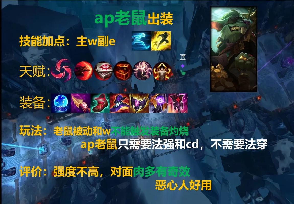 lolap老鼠加点_lol老鼠ap加成_lol老鼠加点
