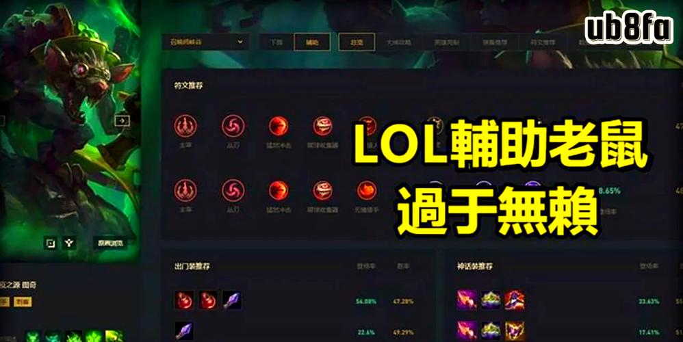 lol老鼠加点_lol老鼠ap加成_lolap老鼠加点