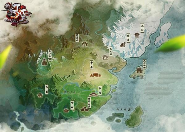 探秘天下会地图：独特地理风貌展现江湖风云格局