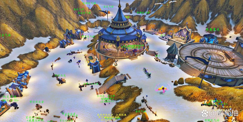 魔兽茶馆：奇幻天地，玩家齐聚，共赏魔兽文化与精彩
