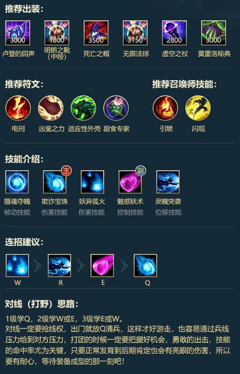 九尾妖狐出装_出装九尾妖狐的装备_出装九尾妖狐的角色