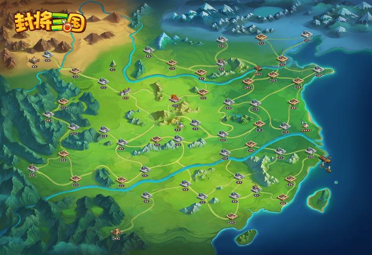三国群侠传地图详解：中原大地的丰富冒险与机遇