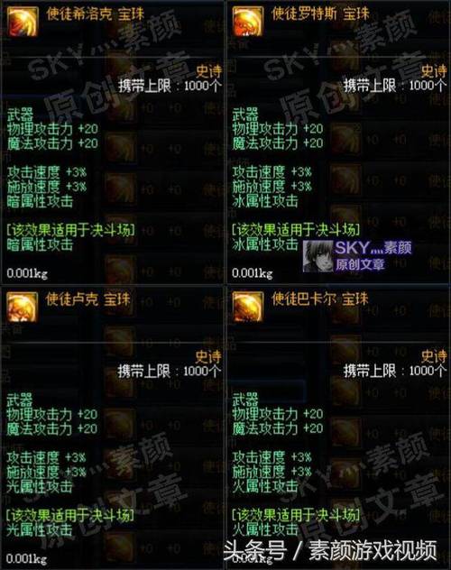 dnf加冰强的宝珠_dnf冰强宝珠有哪些_dnf冰强宝珠2020
