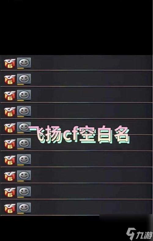 空格昵称打分_cf名字空格打出来是什么样子_cf昵称怎么打空格
