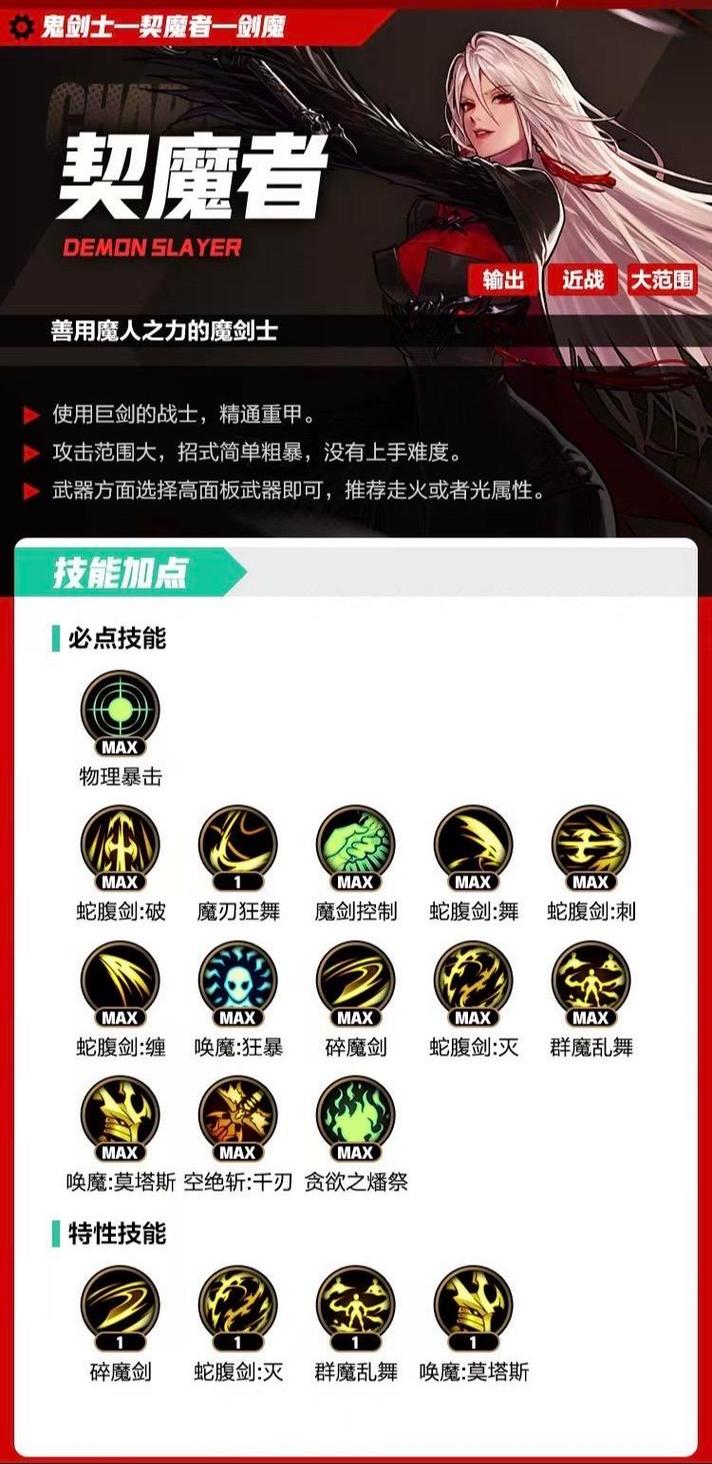 dnf契魔者加点2021_地下城契魔者加点_dnf契魔者加点