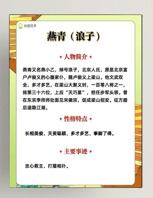 qq水浒燕青_水浒燕青的结局_水浒燕青排名第几位