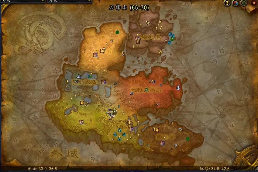 外域地图升级路线_外域地图_外域地图
