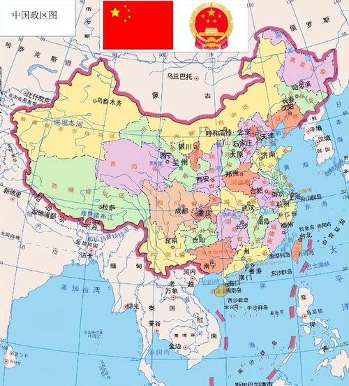 新版中国地图：精确绘制展现疆域，捍卫主权象征民族自豪
