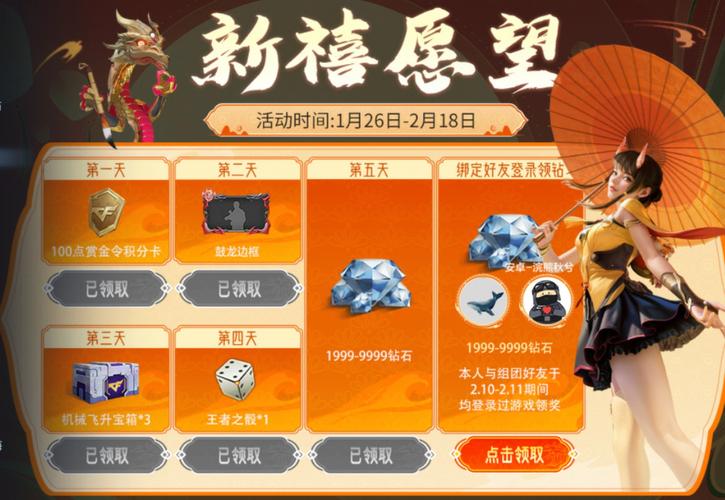 穿越火线 CF 点大回馈活动来袭！福利盛典具体细节揭晓