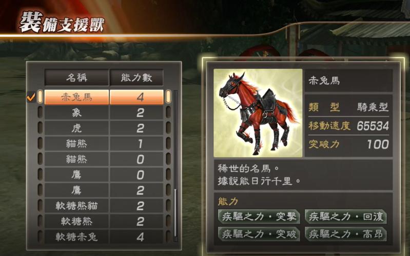 三国无双3赤兔马入手详解_三国无双赤兔马_真三国无双6赤兔马
