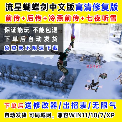 流星蝴蝶剑秘籍详解：无限气秘籍特点及解锁操作