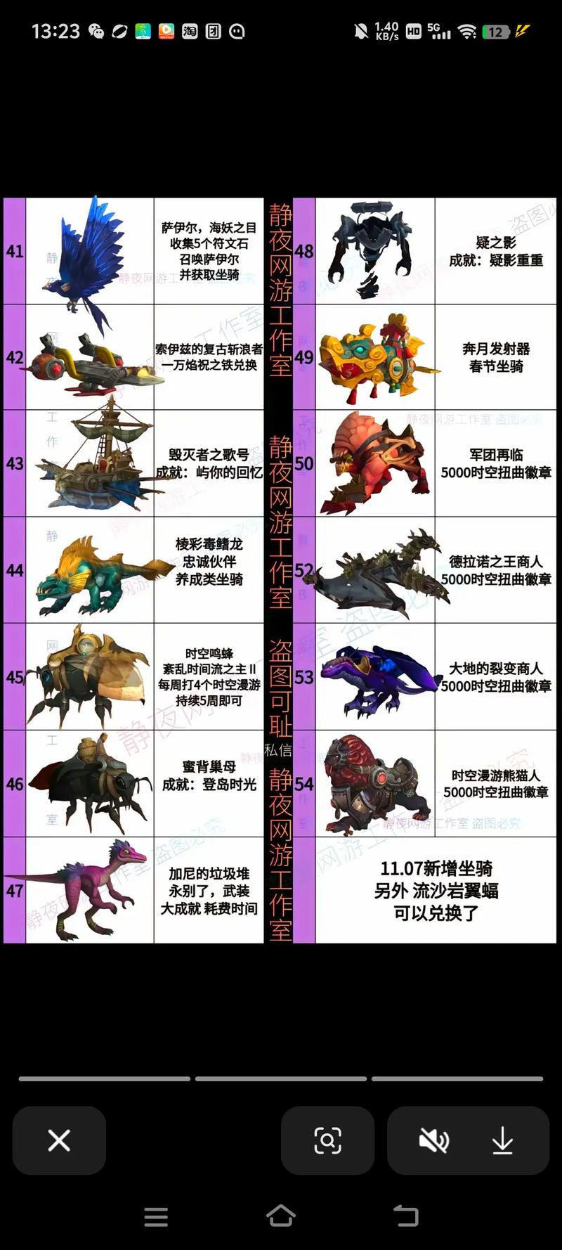 魔兽世界海马坐骑_魔兽世界海马坐骑任务_魔兽世界海马刷新点