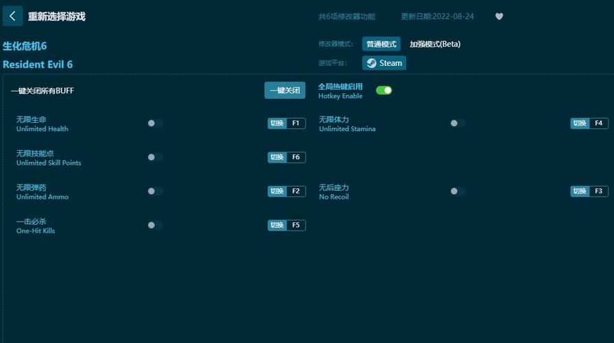 生化危机模型修改_生化危机游戏修改器_生化危机6修改器