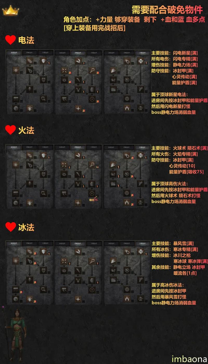 暗黑血统技能推荐_暗黑血统2技能_暗黑血统技能快捷键