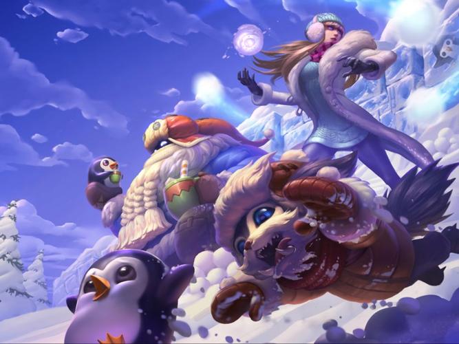 地铁跑酷冰雪节_lol 冰雪节_冰雪节lol皮肤