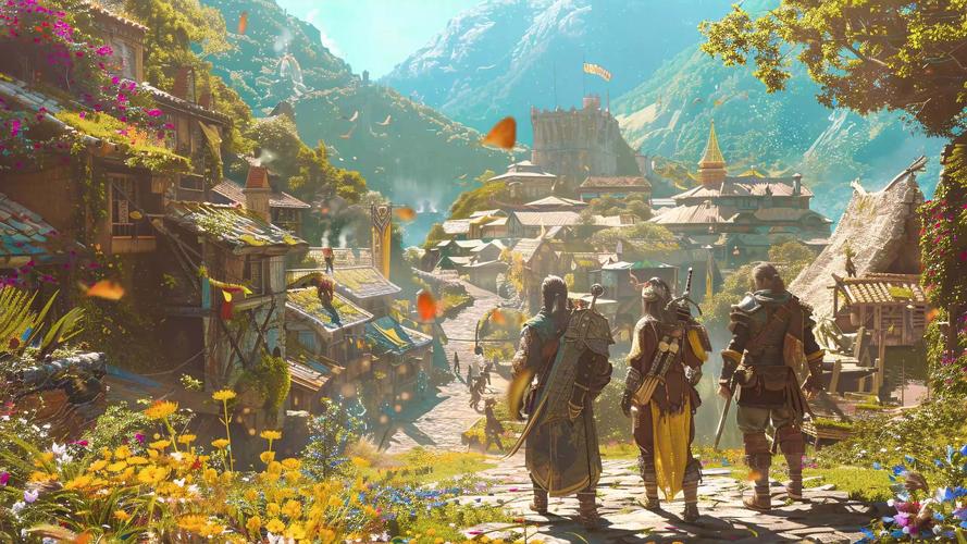 网游风流骑士：奇幻中世纪背景，开启独特冒险旅程