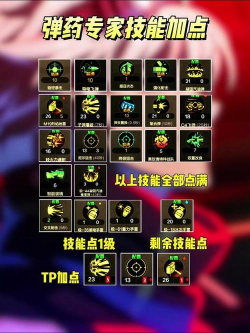 dnf弹药专家技能_弹药专家技能加点_弹药专家技能展示