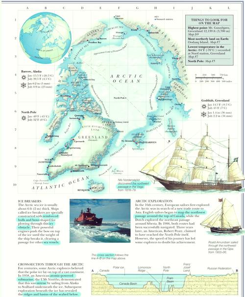 北极熊怎么走_北极熊的地图_北极熊坐标