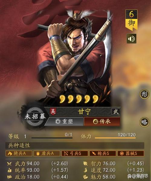 甘宁梦三国_甘宁梦女_梦甘宁
