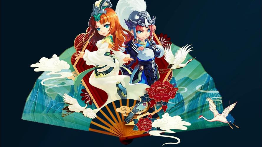 qq三国扇舞图片_qq三国扇舞什么样_三国风图片